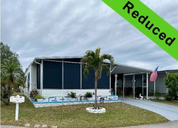 Venice, FL Mobile Home for Sale located at 909 Montego Bay Indies